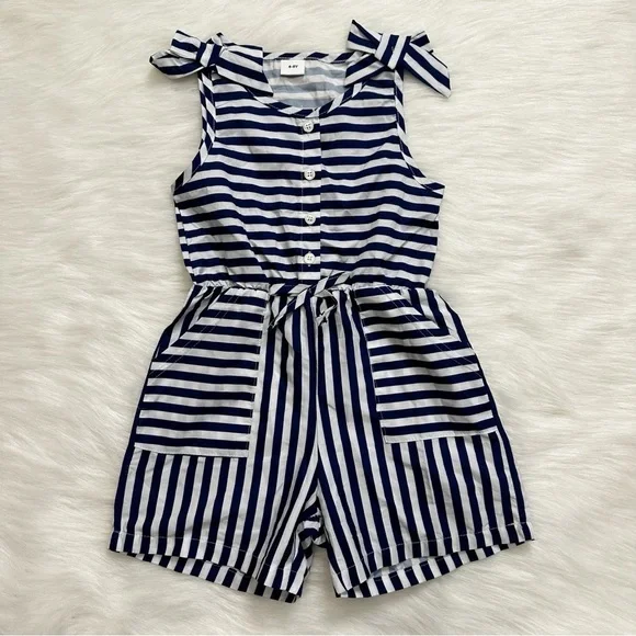 New BUNDLE (5) Girls Toddler 4T-5T Summer Rompers
